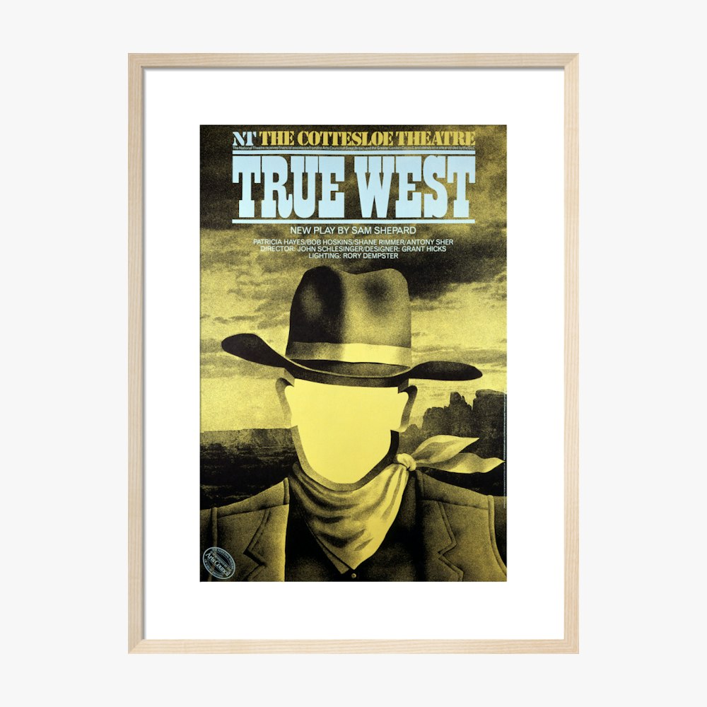 True West 1981 Print