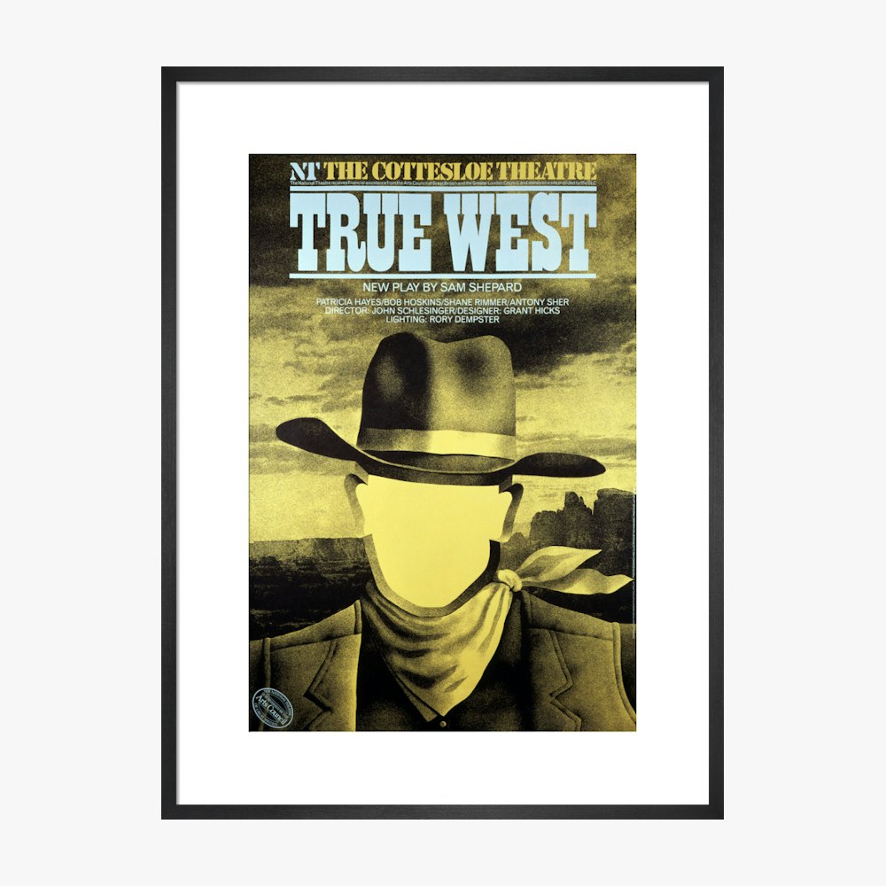 True West 1981 Print
