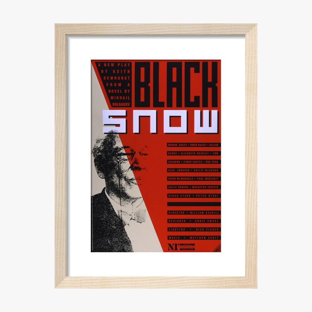 Black Snow 1991 Print