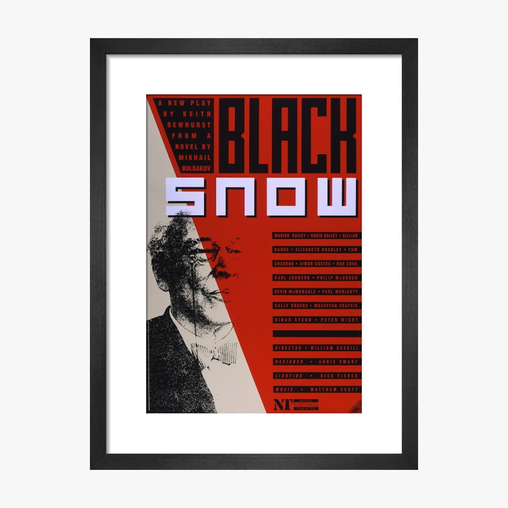 Black Snow 1991 Print