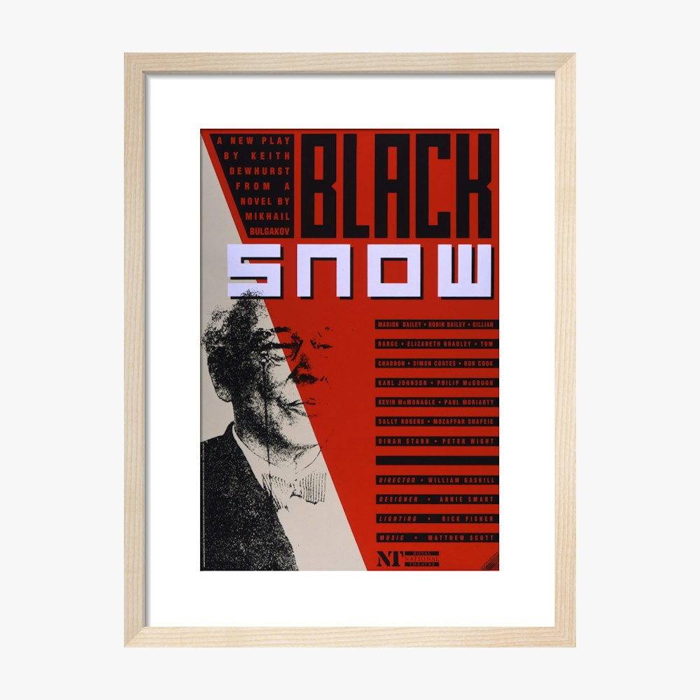 Black Snow 1991 Print