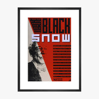 Black Snow 1991 Print