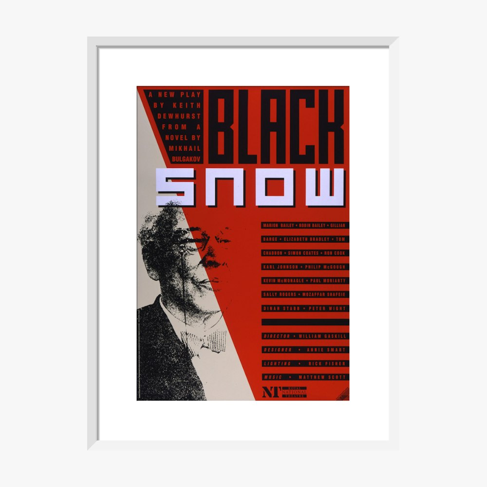 Black Snow 1991 Print