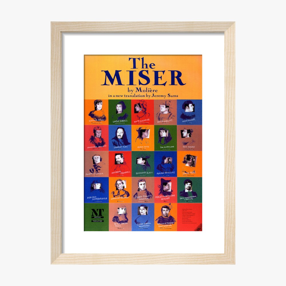 The Miser 1991 Print