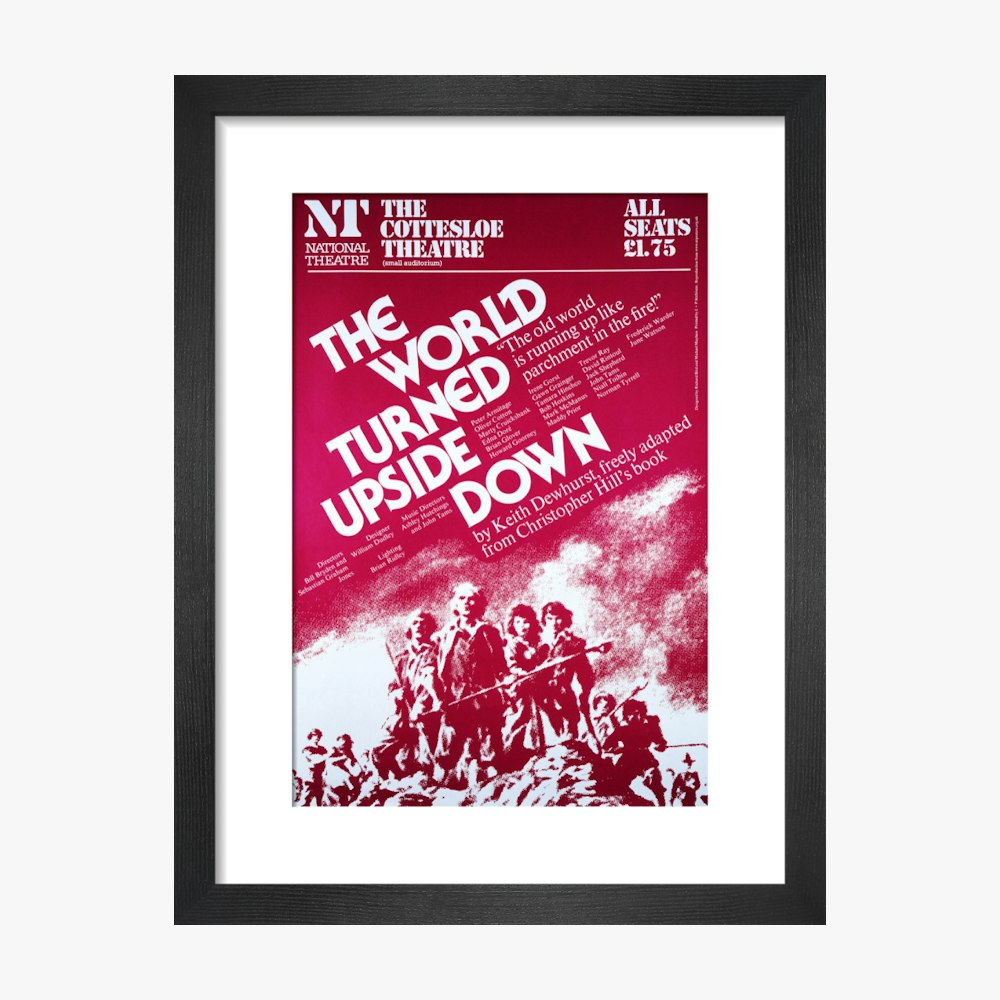The World Turned Upside Down 1978 Print