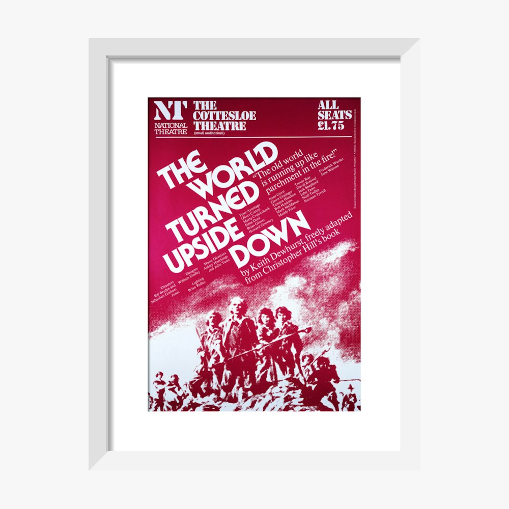 The World Turned Upside Down 1978 Print