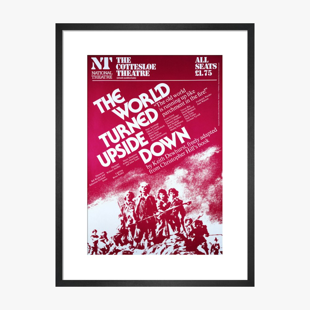 The World Turned Upside Down 1978 Print