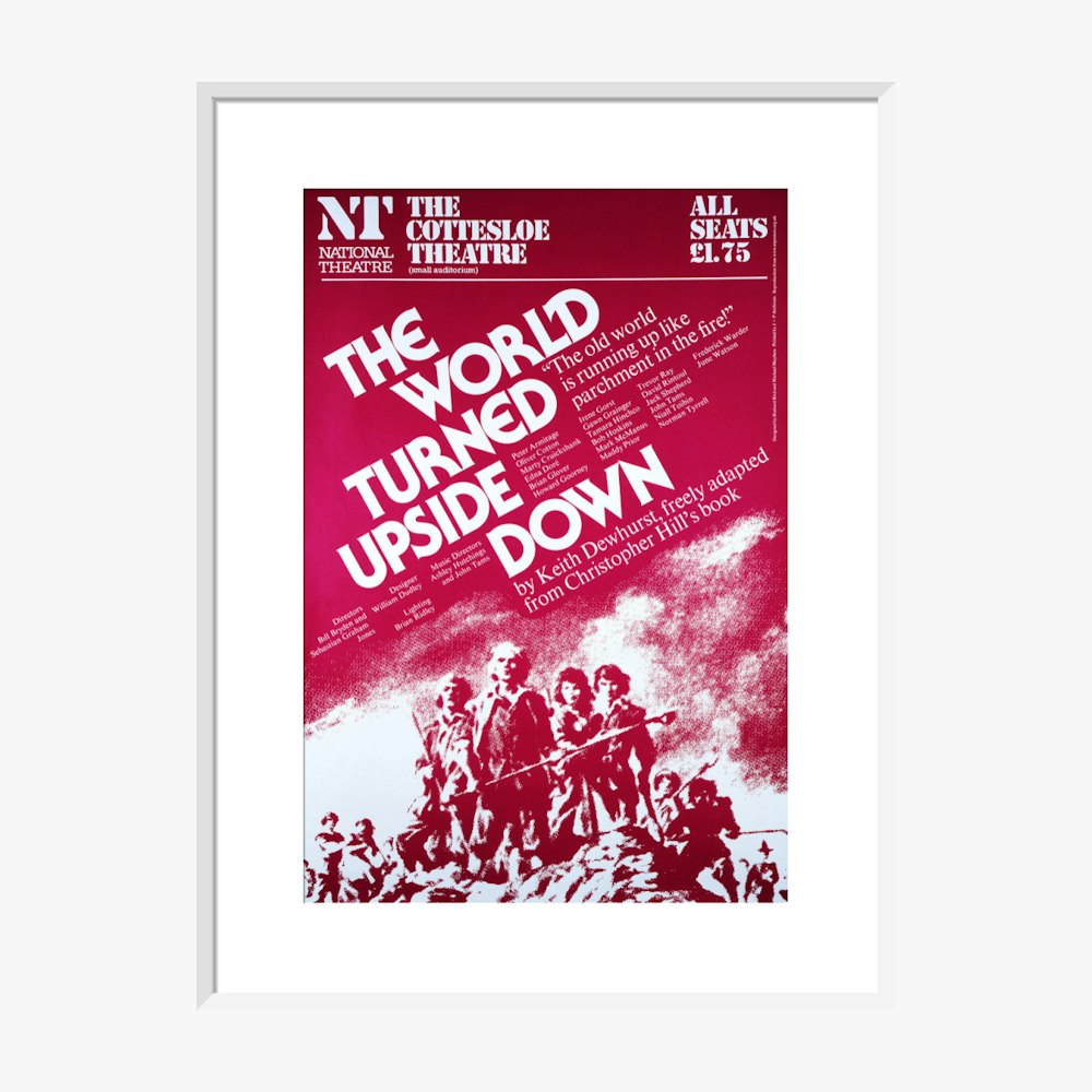 The World Turned Upside Down 1978 Print
