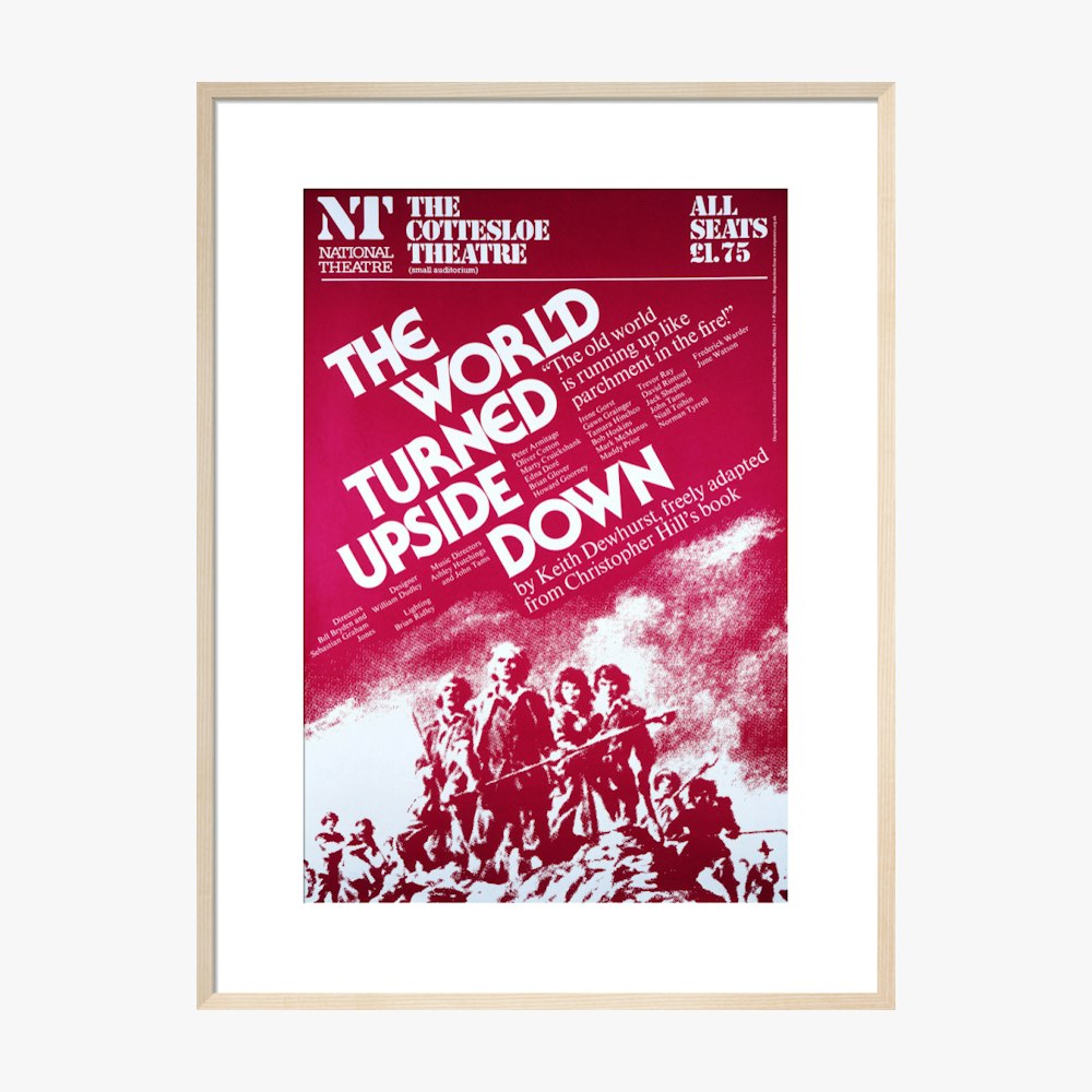 The World Turned Upside Down 1978 Print