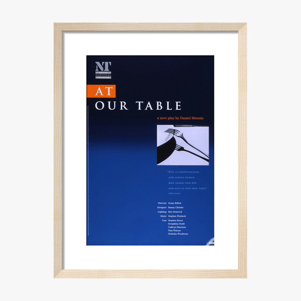 At Our Table 1991 Print