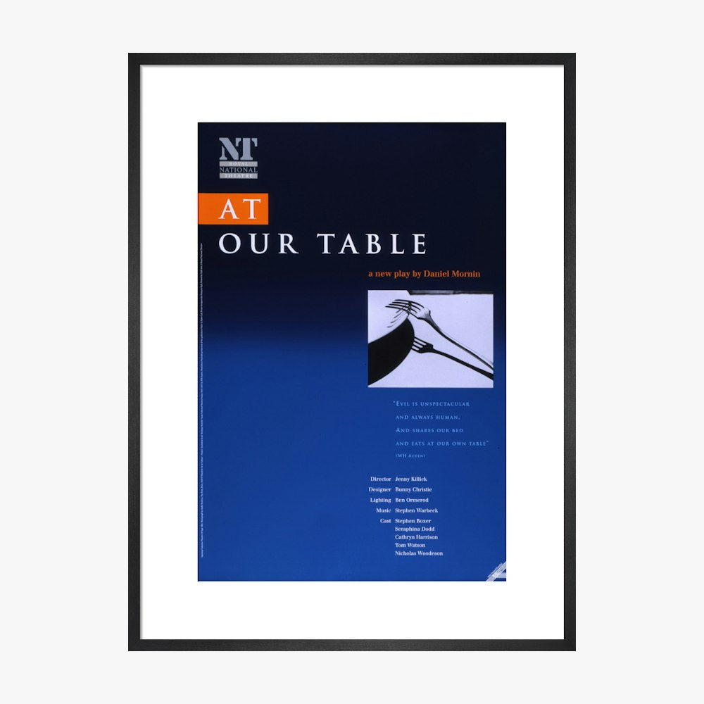 At Our Table 1991 Print