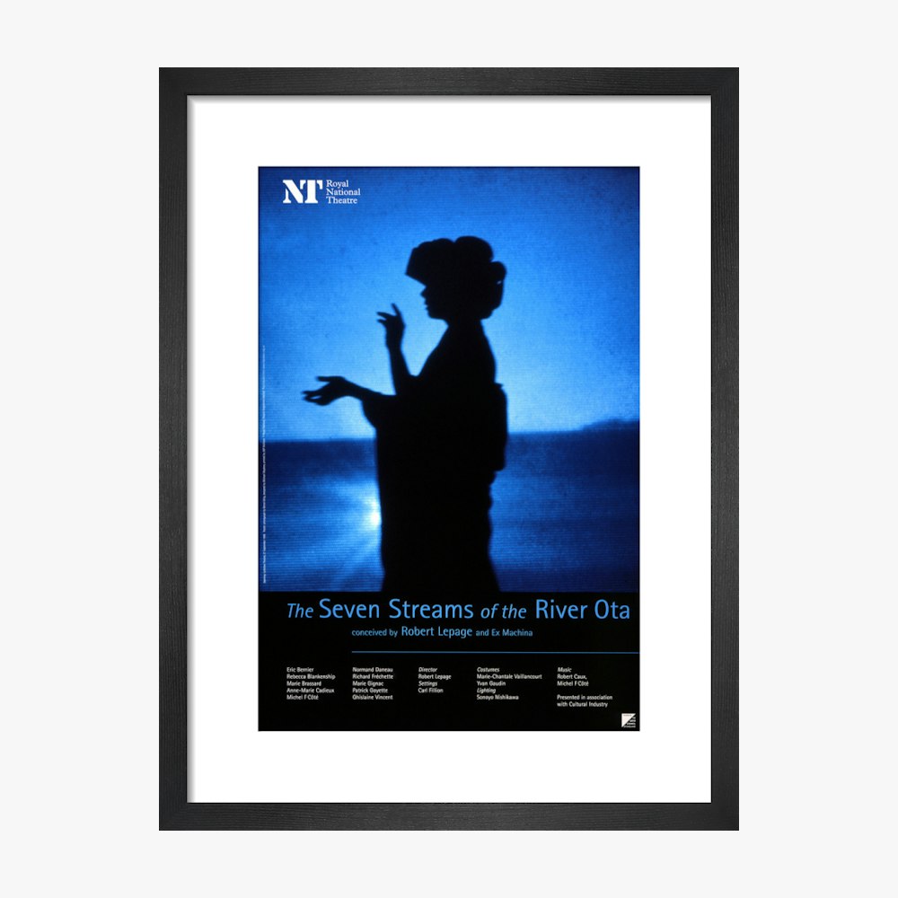 The Seven Streams of the River Ota 1996 Print