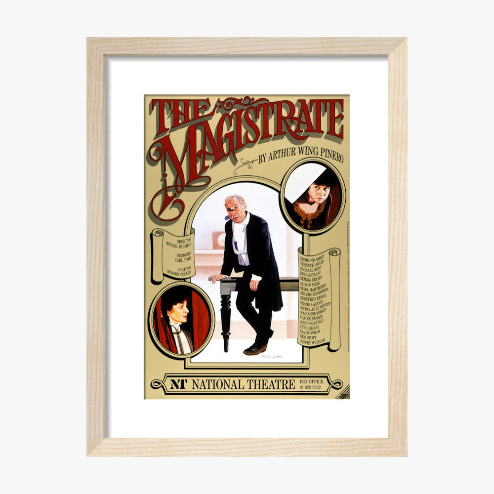 The Magistrate 1986 Print