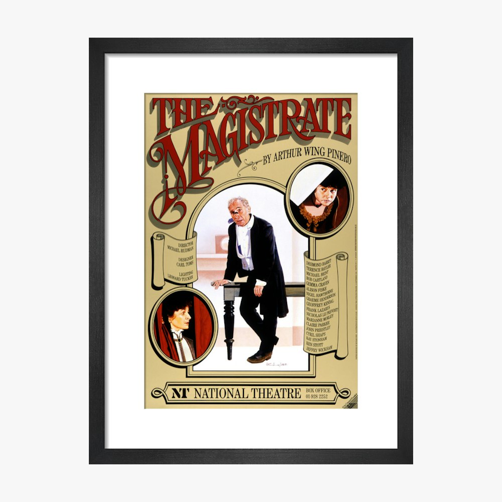 The Magistrate 1986 Print