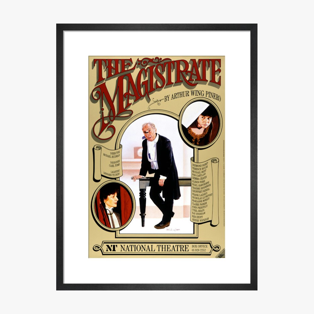 The Magistrate 1986 Print