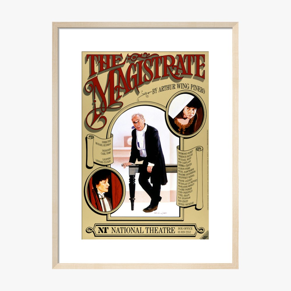 The Magistrate 1986 Print