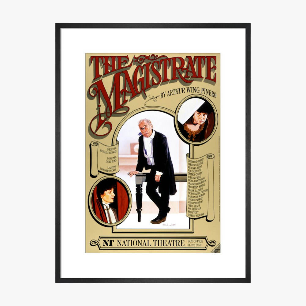 The Magistrate 1986 Print