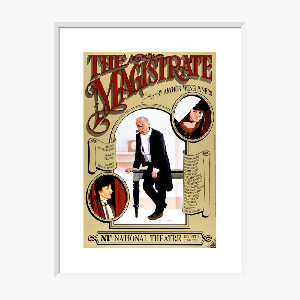 The Magistrate 1986 Print