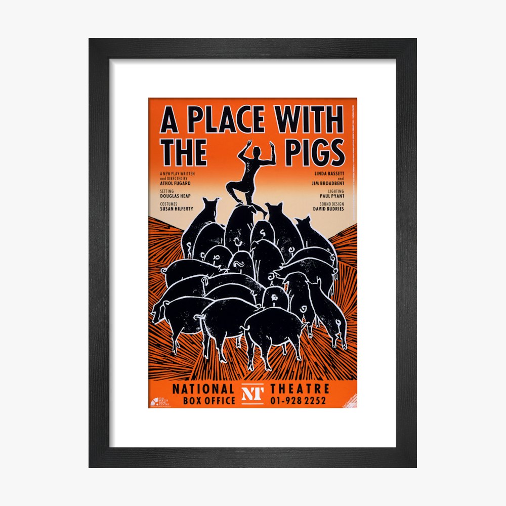 A Place with the Pigs 1988 Print