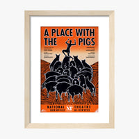 A Place with the Pigs 1988 Print