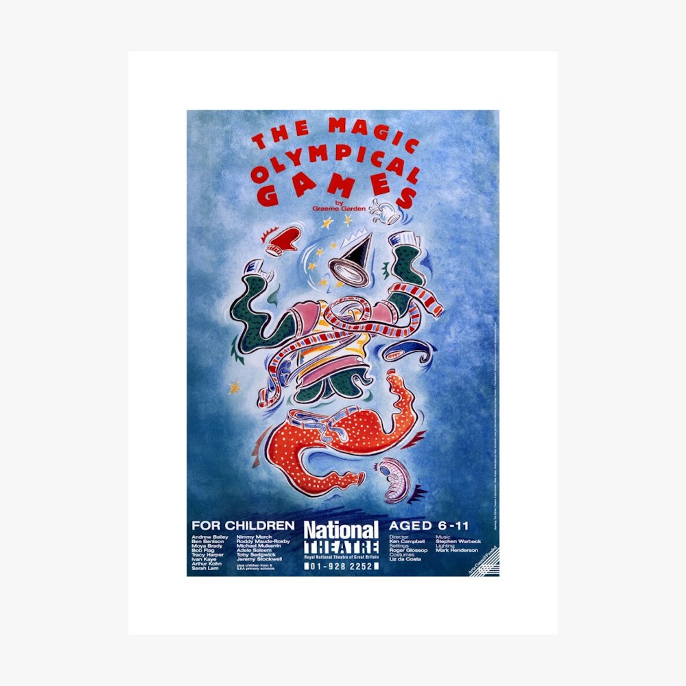 The Magic Olympical Games 1988 Print