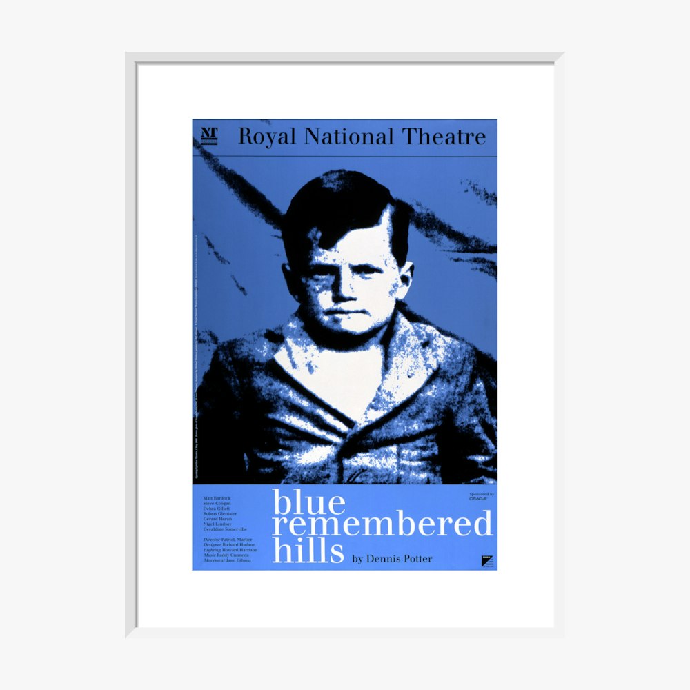 Blue Remembered Hills 1996 Print