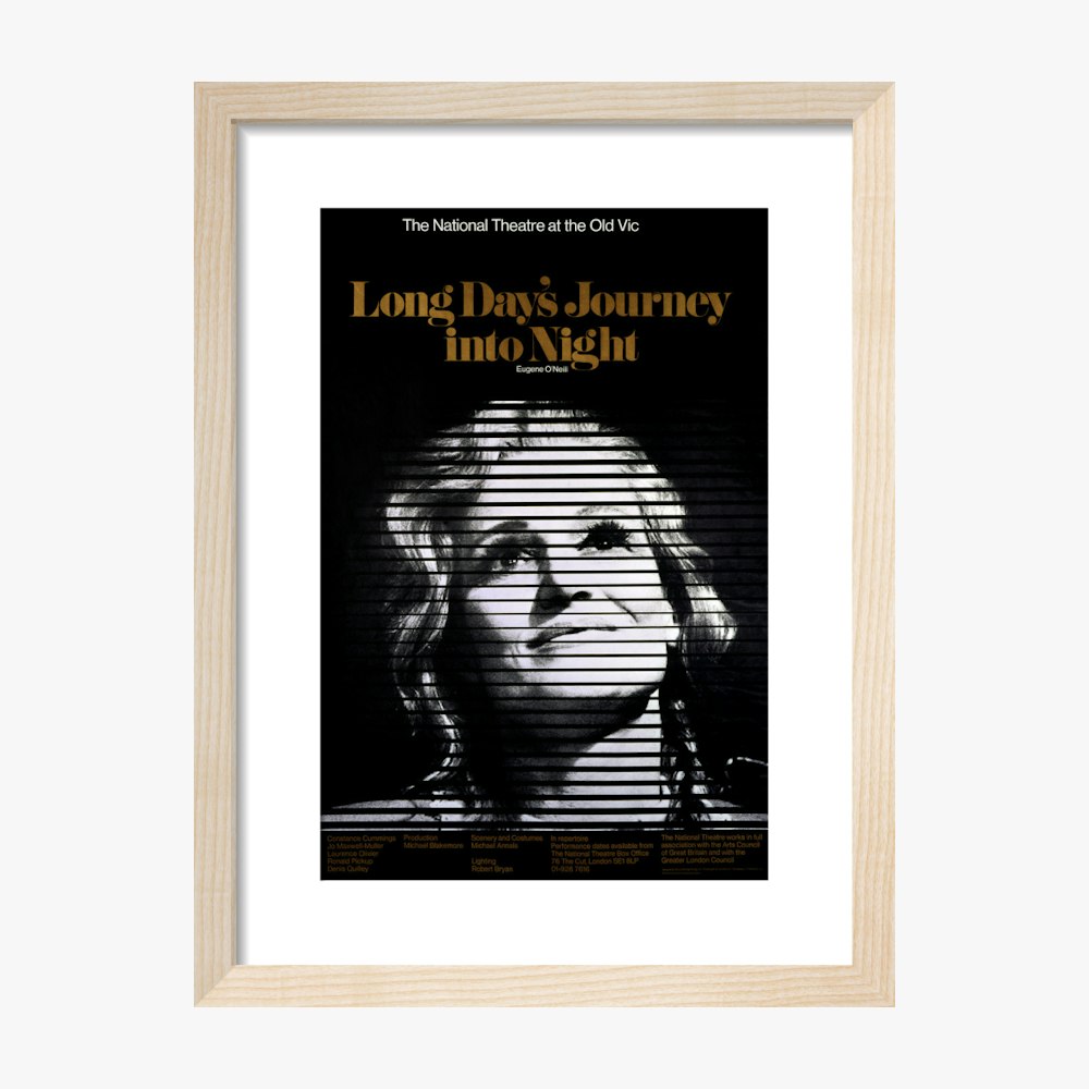 Long Day's Journey Into Night 1971 Print