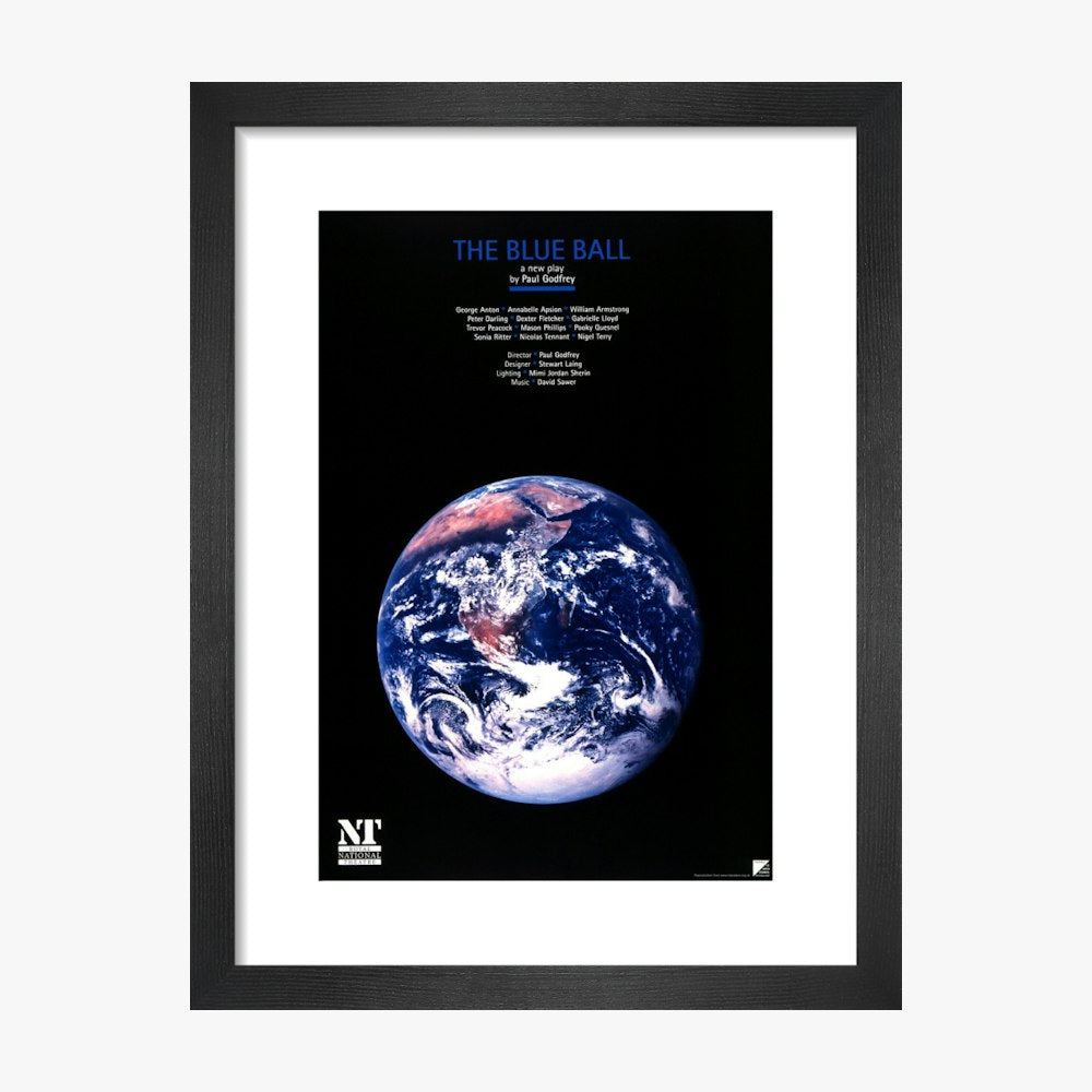 The Blue Ball 1995 Print