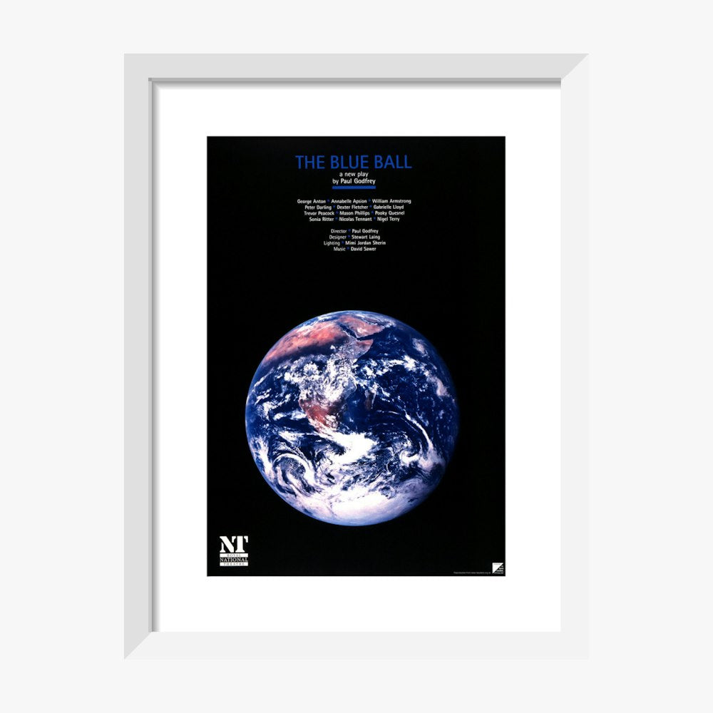 The Blue Ball 1995 Print