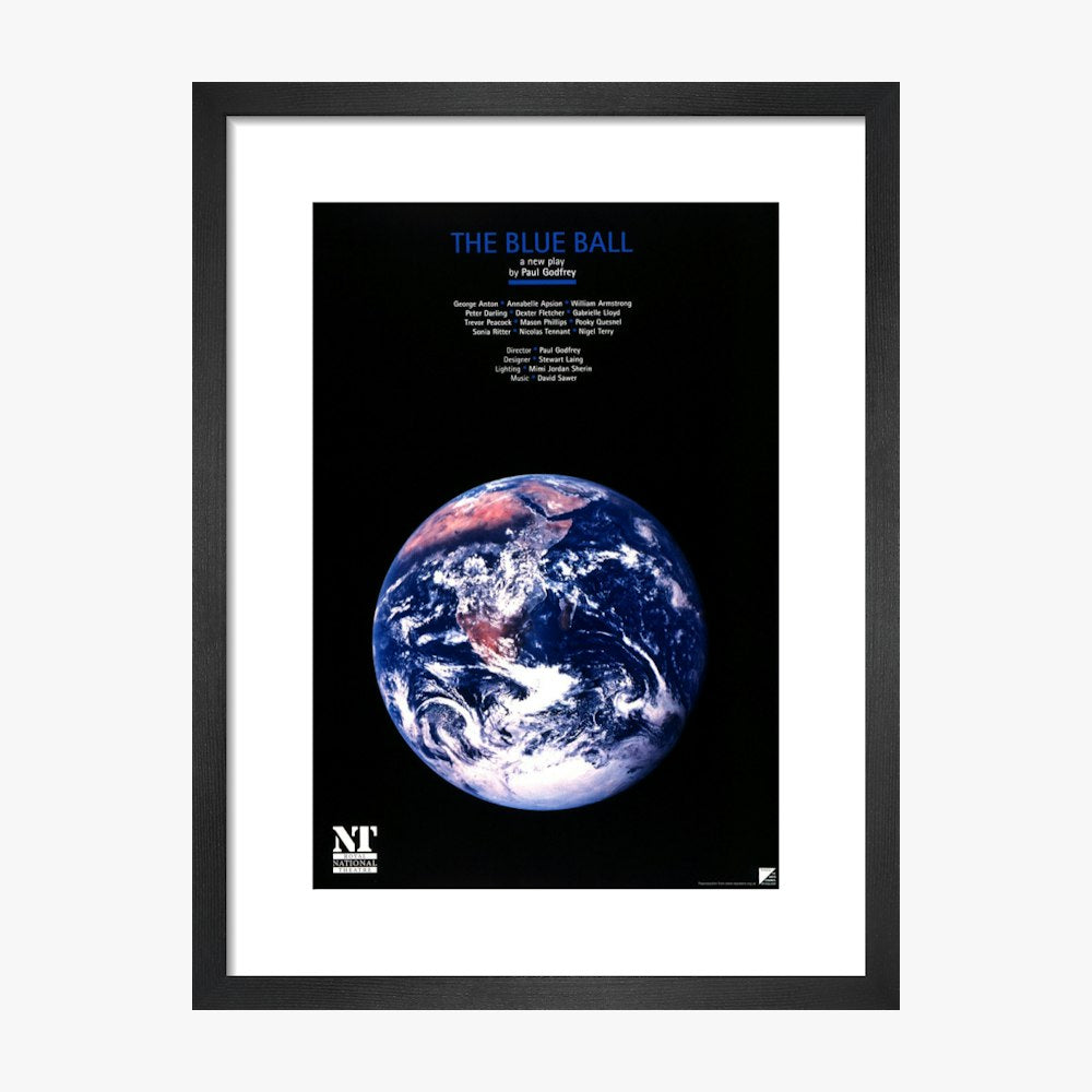 The Blue Ball 1995 Print