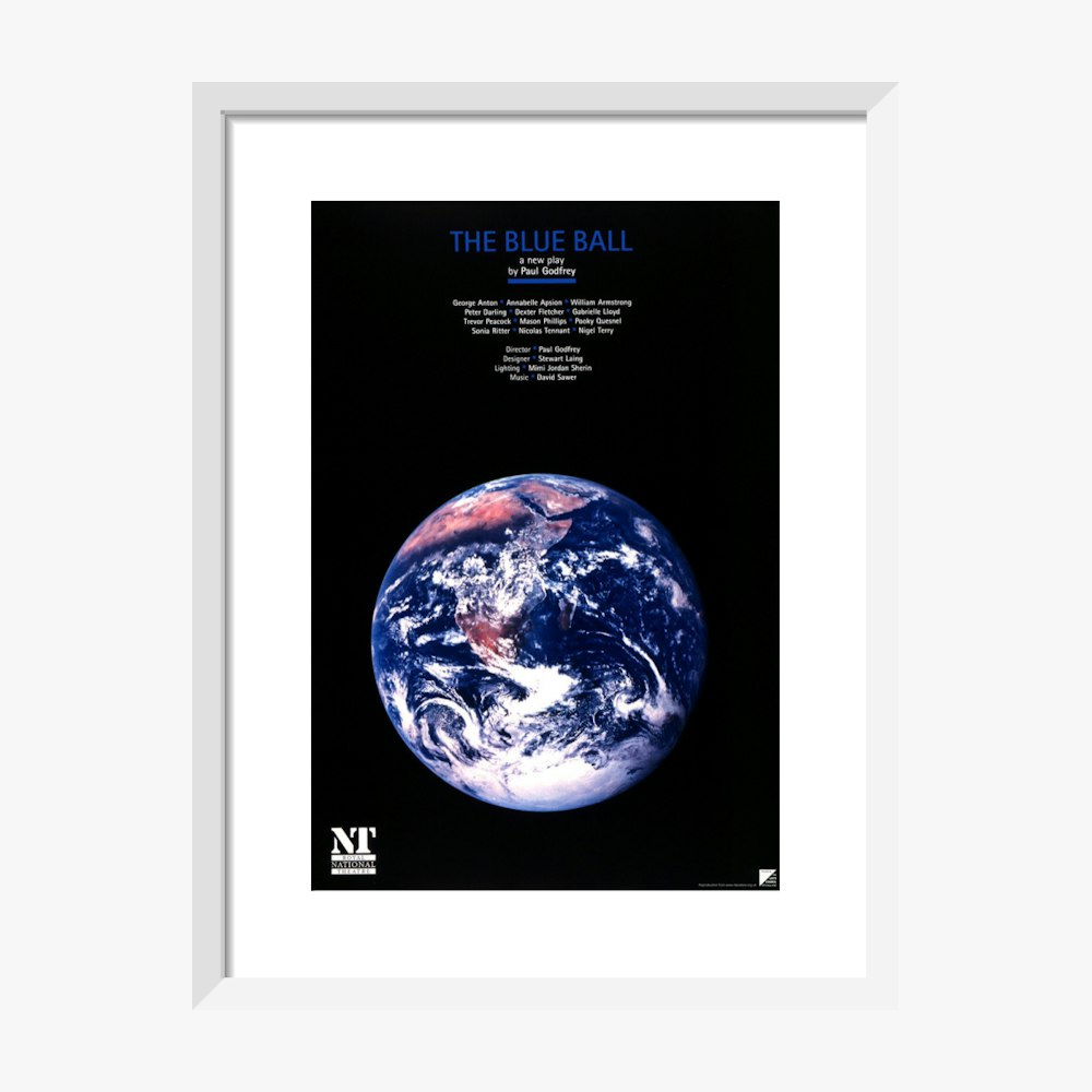 The Blue Ball 1995 Print