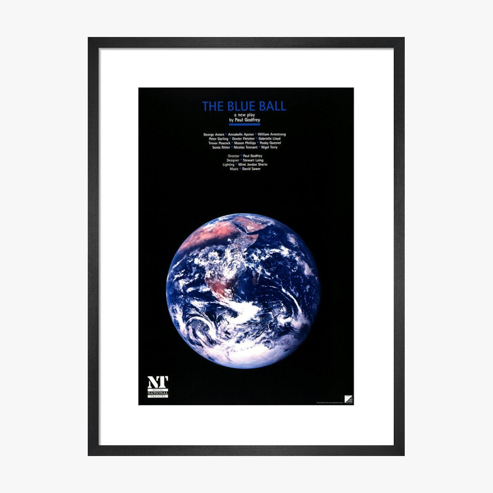 The Blue Ball 1995 Print