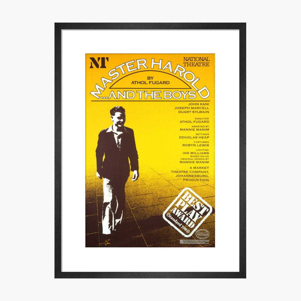 Master Harold…and the Boys 1983 Print