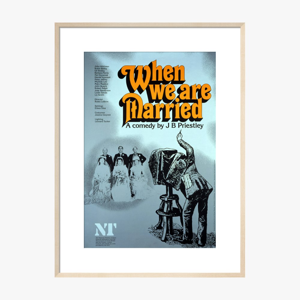 When We Are Married 1979 Print