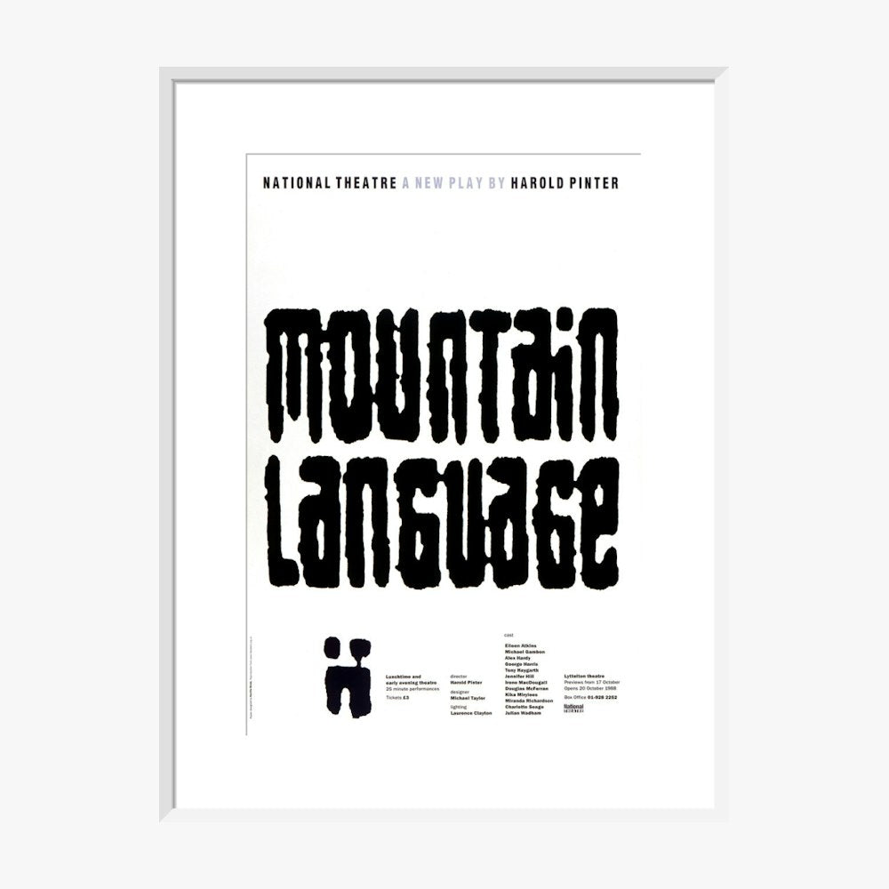 Mountain Language 1988 Print