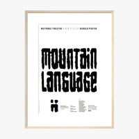 Mountain Language 1988 Print