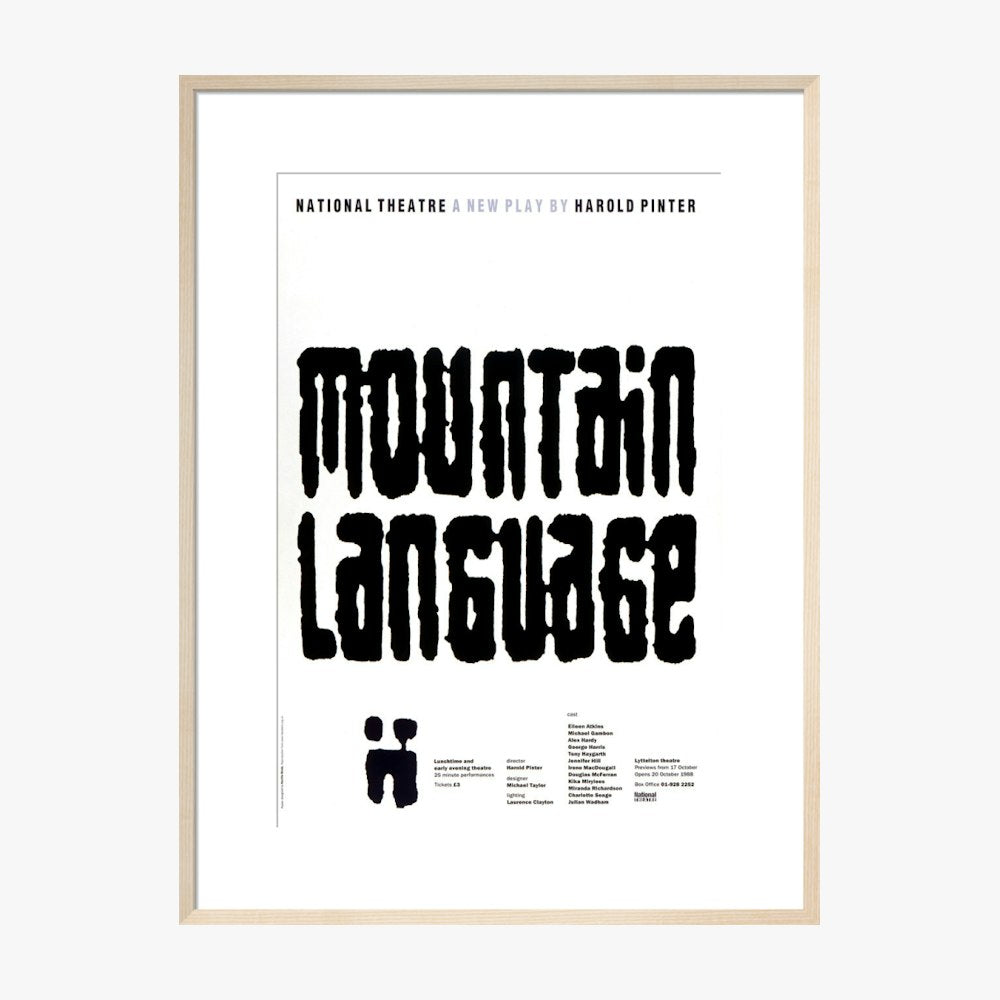 Mountain Language 1988 Print