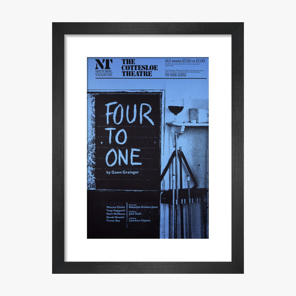 Four to One 1977 Print