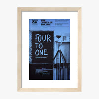 Four to One 1977 Print