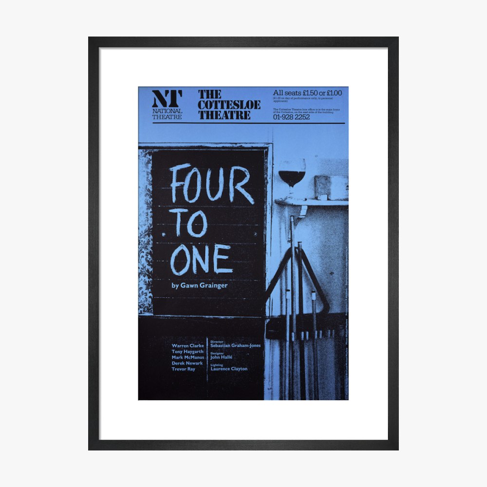 Four to One 1977 Print