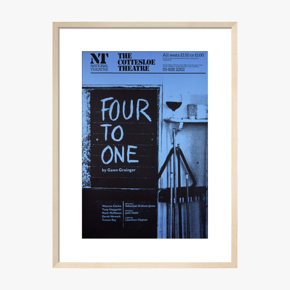 Four to One 1977 Print