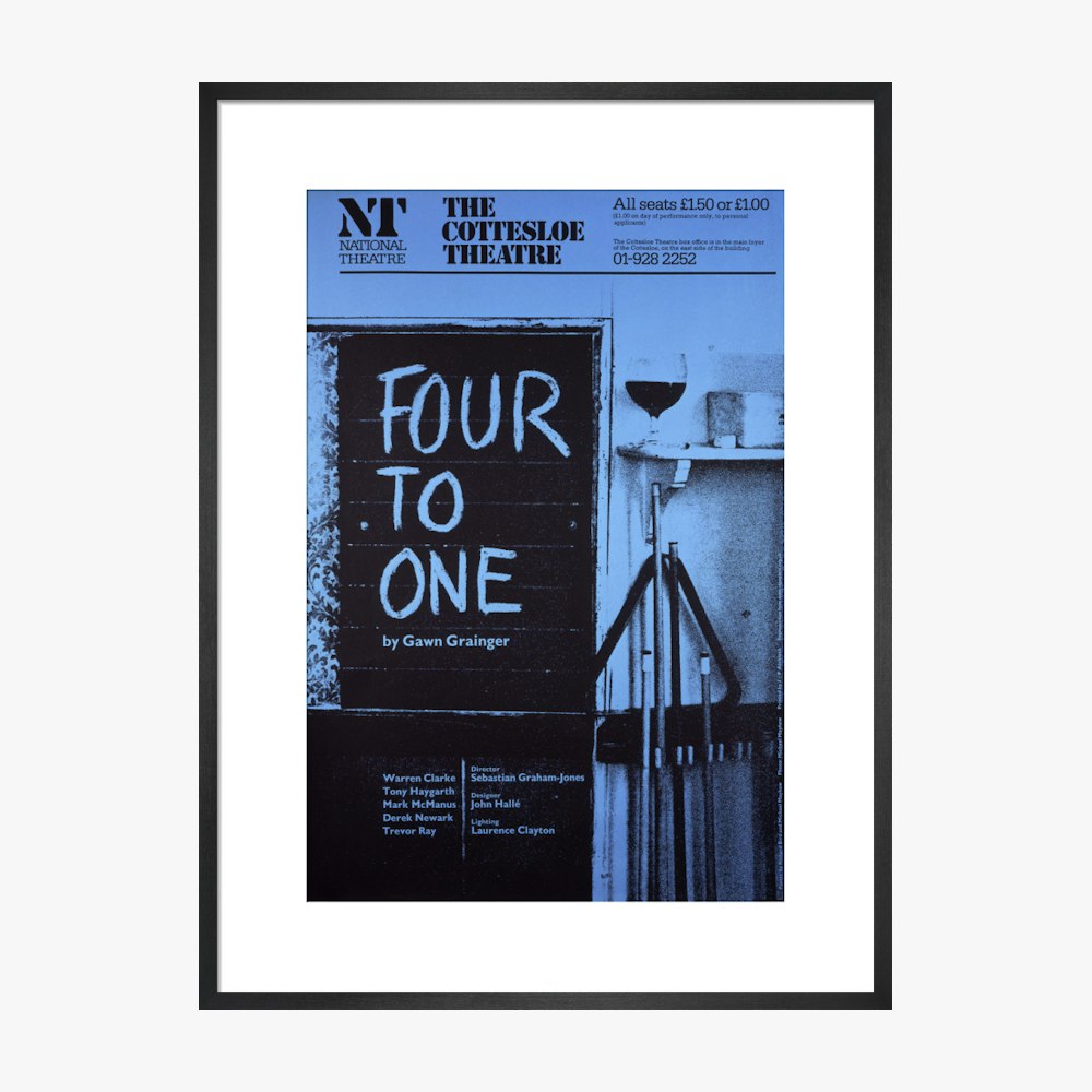 Four to One 1977 Print