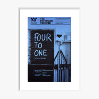 Four to One 1977 Print