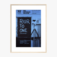 Four to One 1977 Print