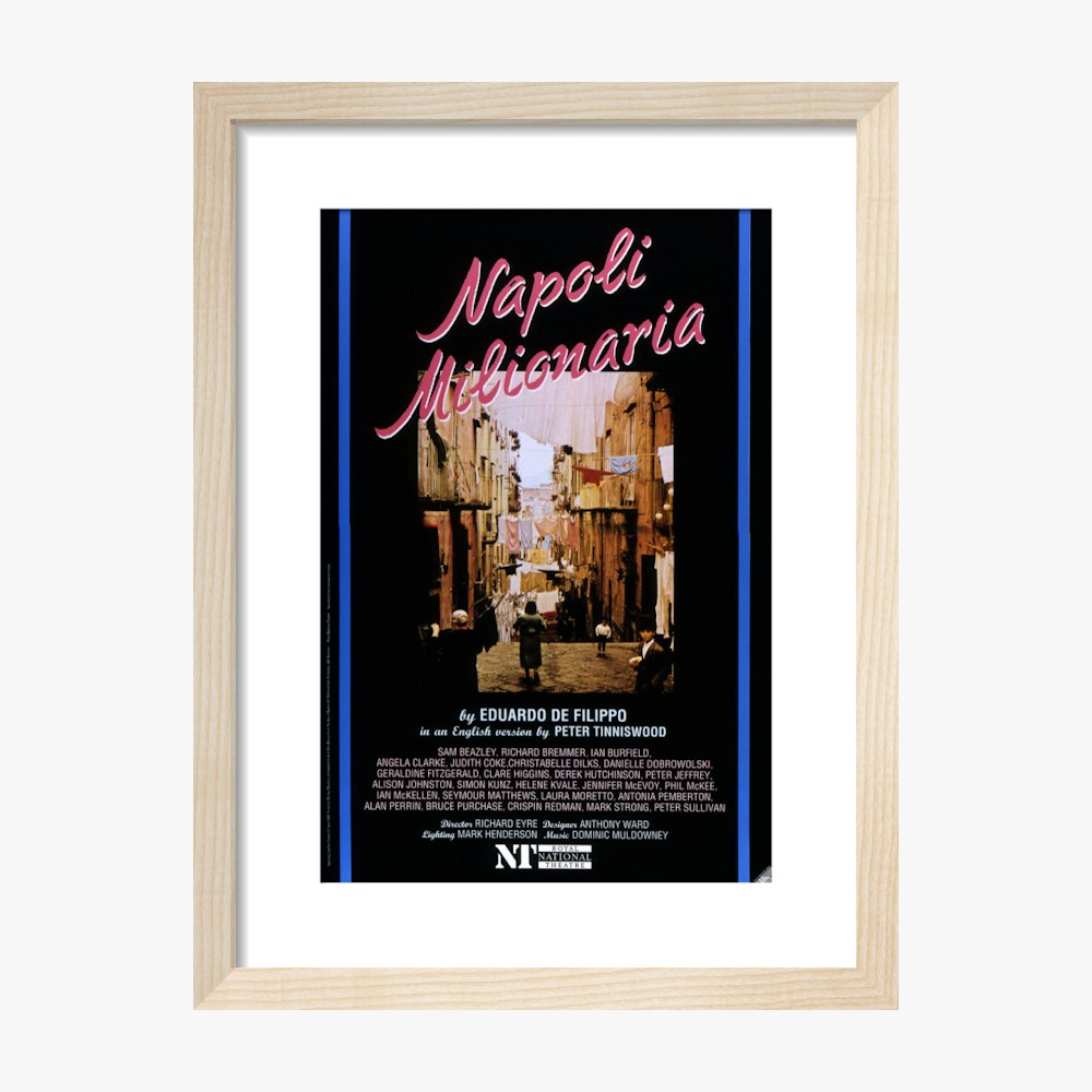 Napoli Milionaria 1991 Print