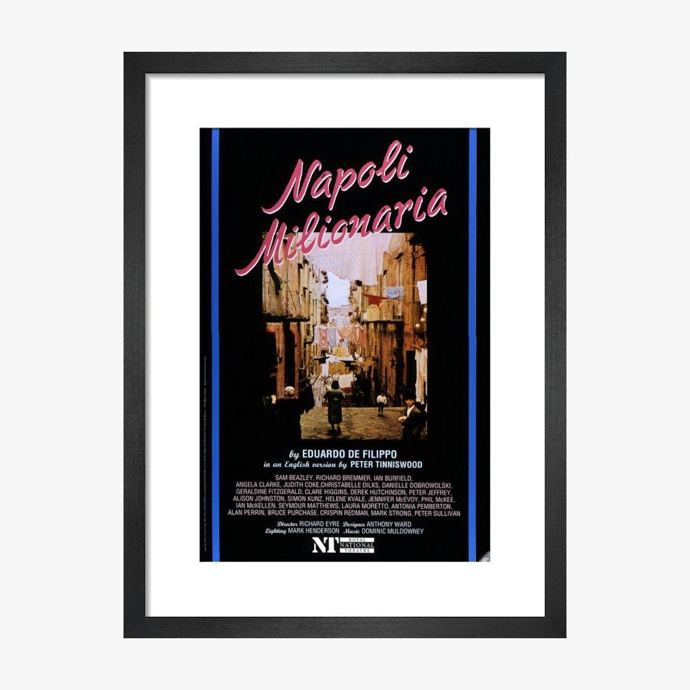 Napoli Milionaria 1991 Print
