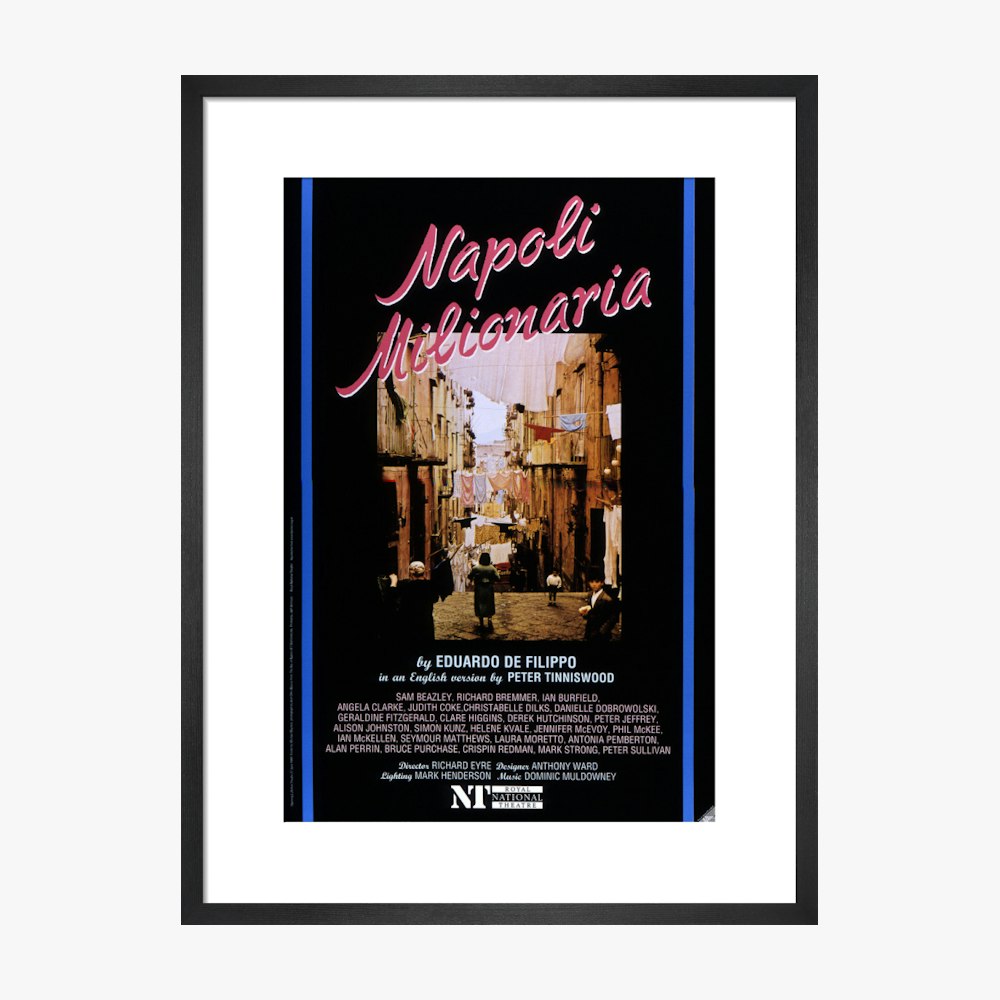 Napoli Milionaria 1991 Print