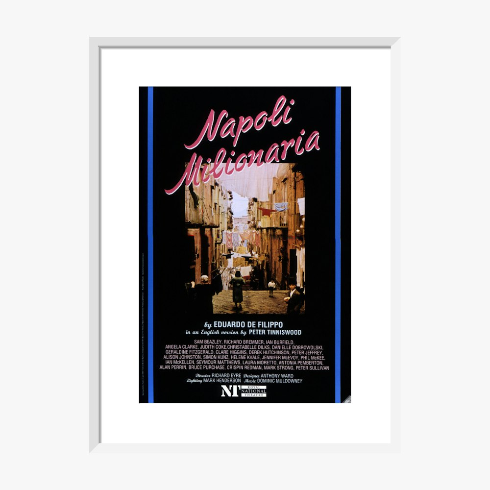 Napoli Milionaria 1991 Print