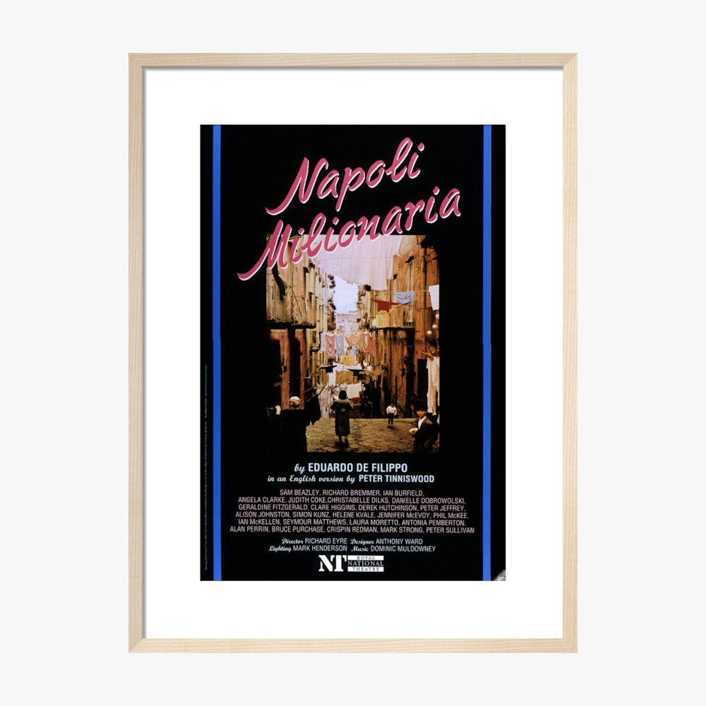 Napoli Milionaria 1991 Print