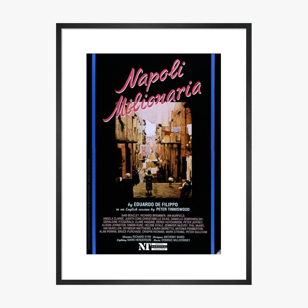 Napoli Milionaria 1991 Print